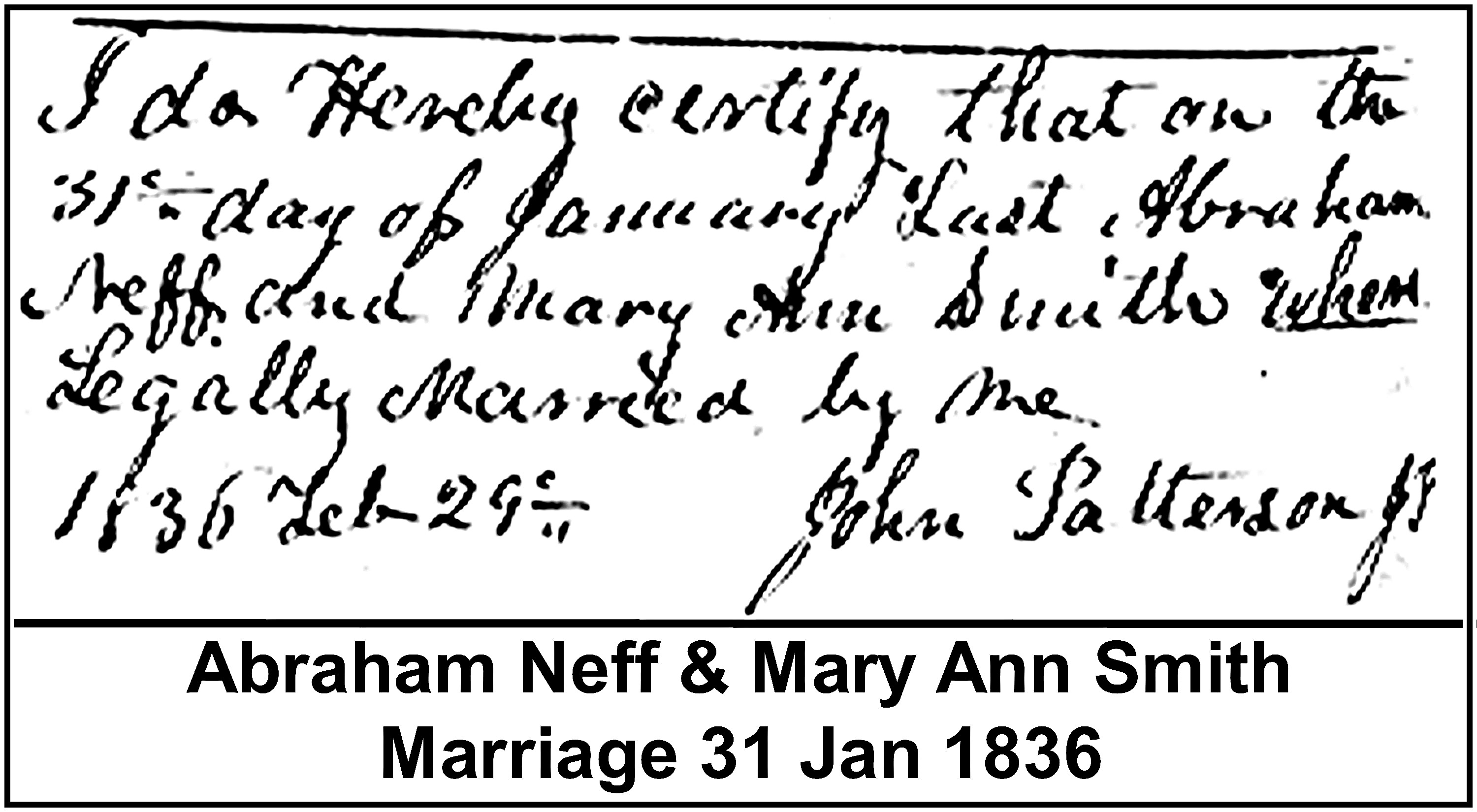 Abraham Marriage